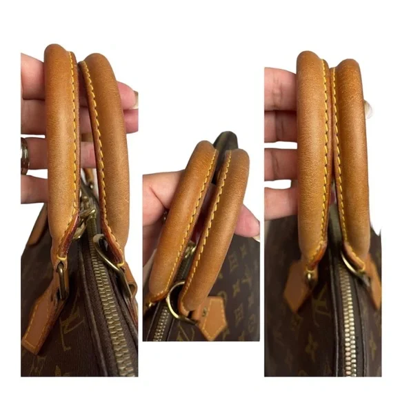 Louis Vuitton Monogram ALMA PM SATCHEL BAG ~💯  Authentic - Picture 3 of 15